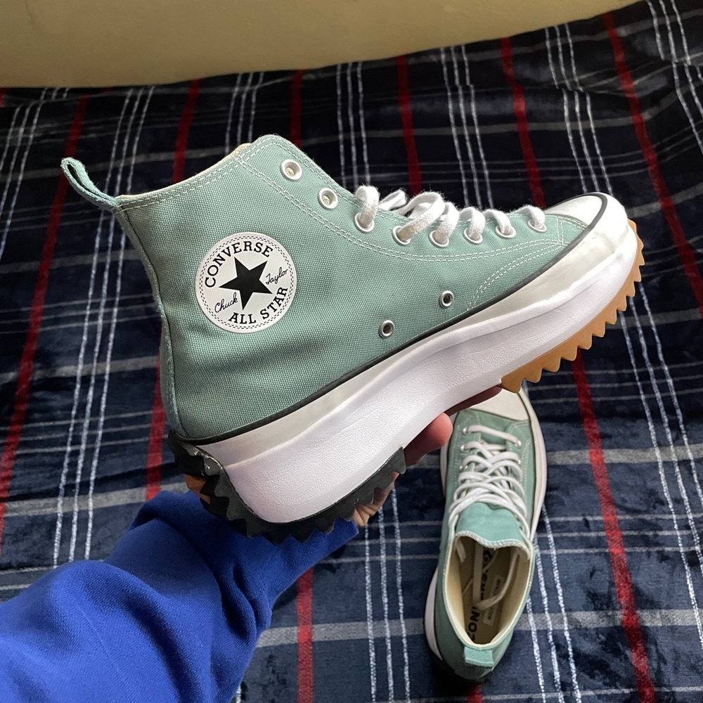 Converse Run Star Hike Hade Green Hi-top